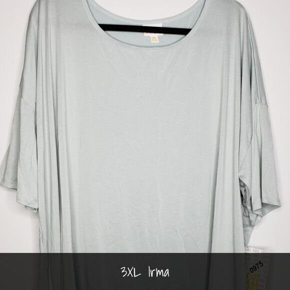 LuLaRoe Irma Tunic 3XL Solid NEW - Picture 1 of 1